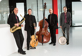 Jazz Quartet Firmenanlass Konzert Juerg Morgenthaler